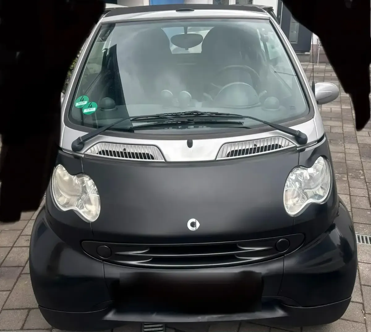 Gebraucht Smart ForTwo Cabrio 60 PS (44 kW) 2007 Schwarz Cabrio