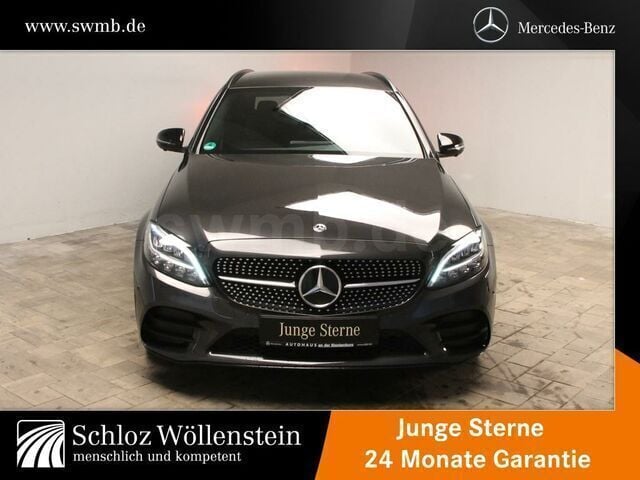 Gebraucht Mercedes C180 Business 155 PS (114 kW) 2020 Metalliclack graphitgrau Kombi
