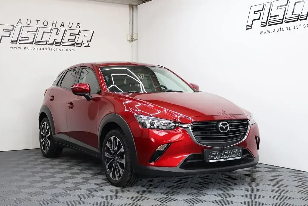 Używany Mazda CX-3 Ad'Vantage 121 KM (88 kW) 2021 Czerwony SUV