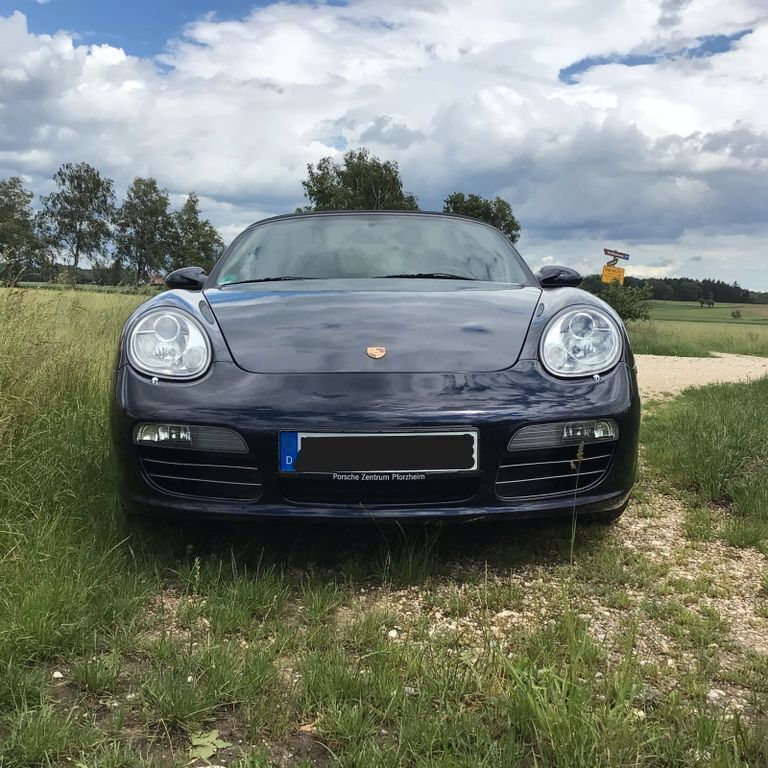 Blau Gebraucht 2007 Porsche Boxster Cabrio | 29.000 € (Fairer Preis) - Bild 1/4