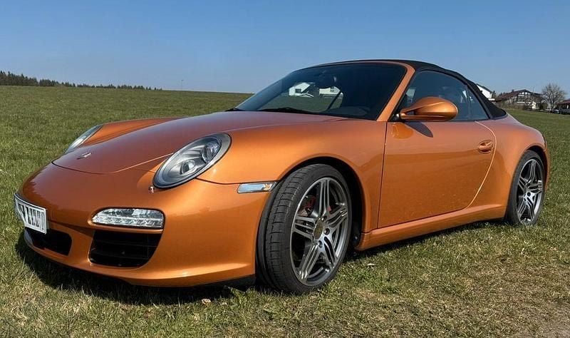 Gebraucht Porsche 911 Carrera S Cabriolet 385 PS (283 kW) 2008 Orange Cabrio
