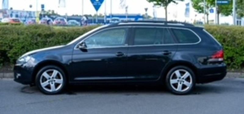Gebraucht VW Golf VII Style 85 PS (62 kW) 2012 Schwarz Kombi