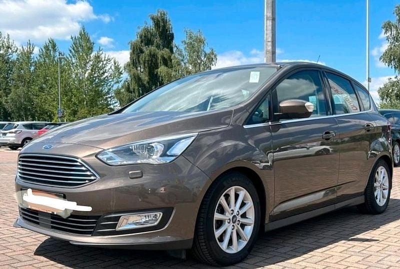 Braun Gebraucht 2016 Ford C-MAX Van / Kleinbus | 14.650 € (Teuer) - Bild 1/4