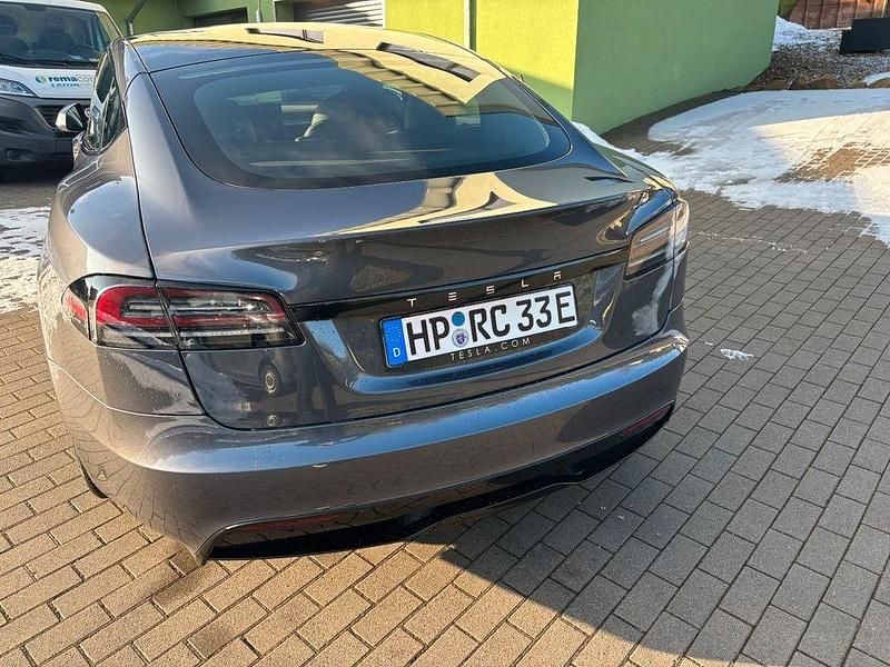 Gebraucht Tesla Model S Long Range AWD 492 kW (670 PS) 2023 Grau Kleinwagen