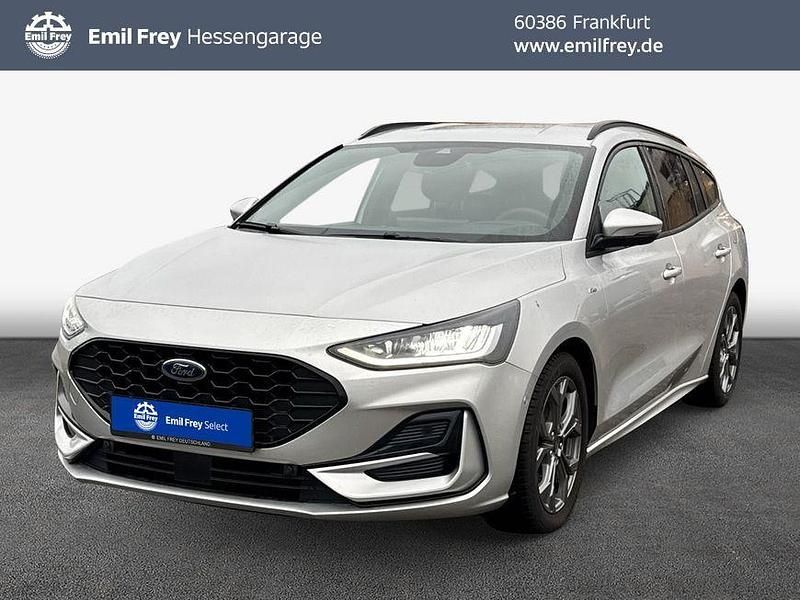 Moondust silber metallic Gebraucht 2023 Ford Focus ST-Line X Kombi | 23.350 € (Fairer Preis) - Bild 1/4
