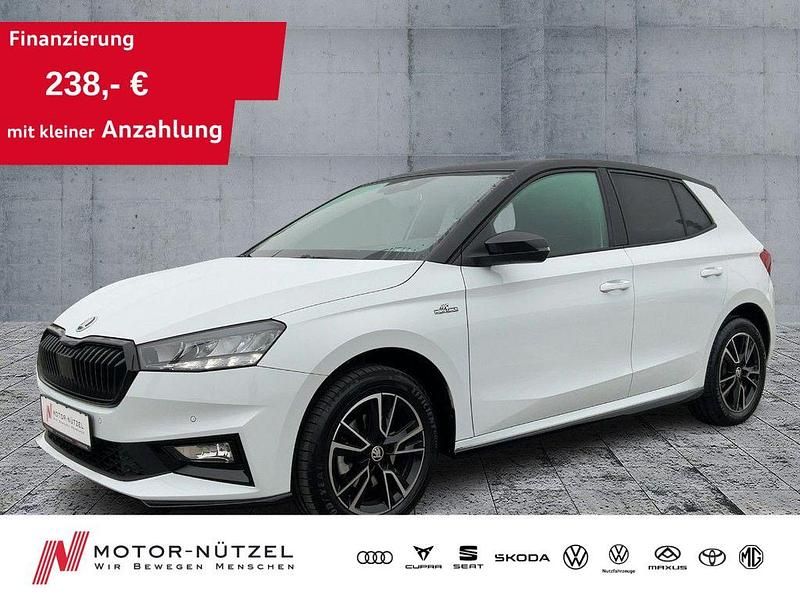 Weiß Gebraucht 2024 Skoda Fabia Monte Carlo Kleinwagen | 23.960 € (Fairer Preis) - Bild 1/4