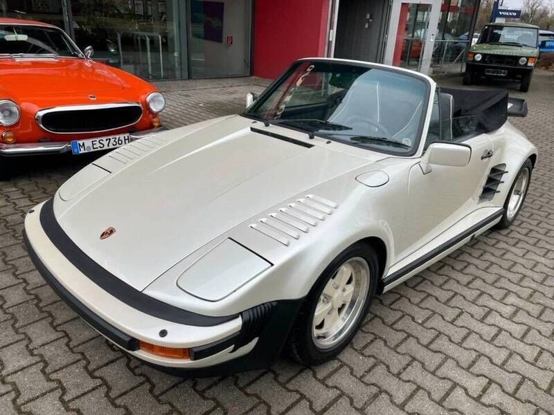 99v9 perlglanzeffekt (weiß) Gebraucht 1989 Porsche 911 Turbo Cabriolet Cabrio | 249.500 € - Bild 1/4