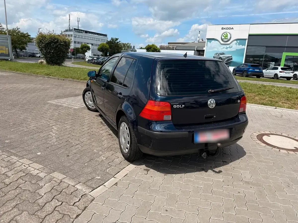 Gebraucht VW Golf IV 101 PS (74 kW) 1998 Blau Kleinwagen