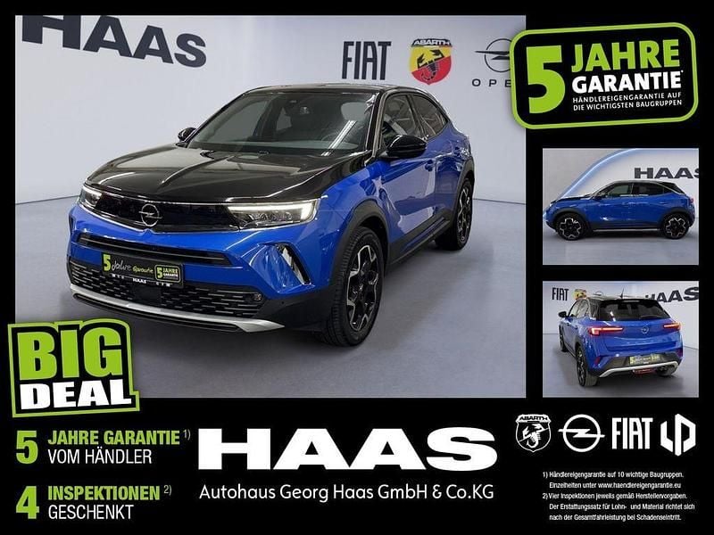 Perl blau/voltaik blau (metallic) Gebraucht 2021 Opel Mokka Ultimate SUV | 17.980 € (Fairer Preis) - Bild 1/4