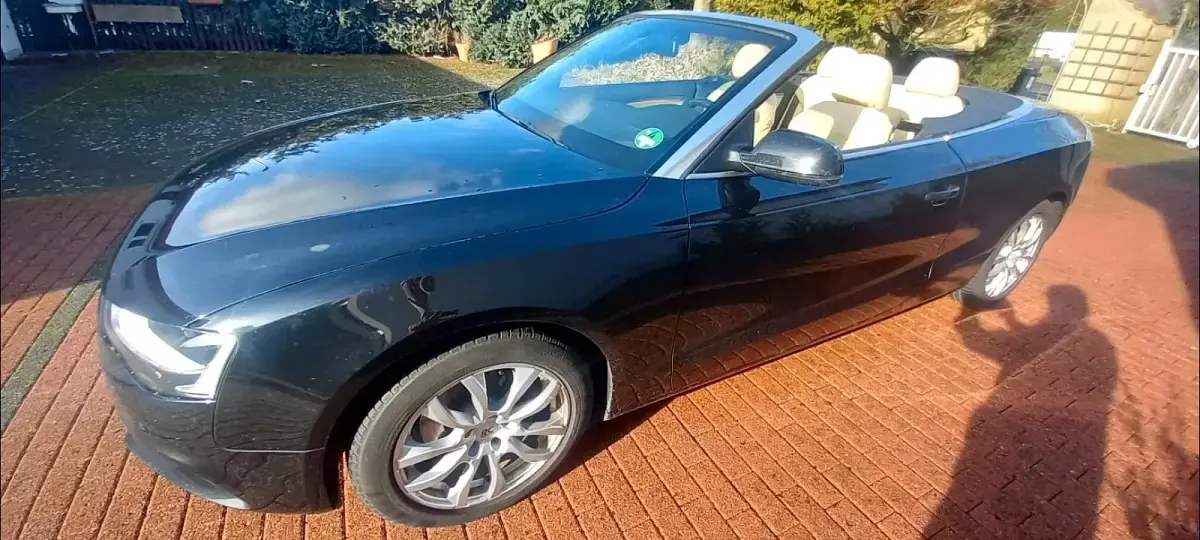 Gebraucht Audi A5 Cabriolet 173 PS (127 kW) 2013 Schwarz Cabrio