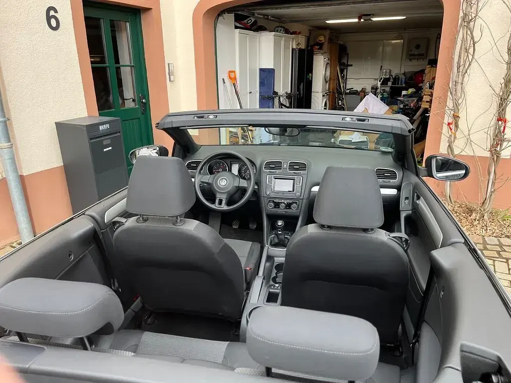 Gebraucht VW Golf Cabriolet 105 PS (77 kW) 2015 Grau Cabrio