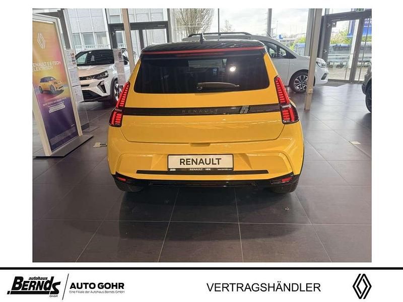 Nowe Renault 5 E-Tech Iconic 110 kW (150 KM) 2026 Żółty Hatchback