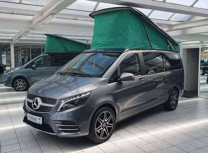 Grau Gebraucht 2023 Mercedes V300 Marco Polo Van / Kleinbus | 74.900 € (Etwas zu teuer) - Bild 1/4