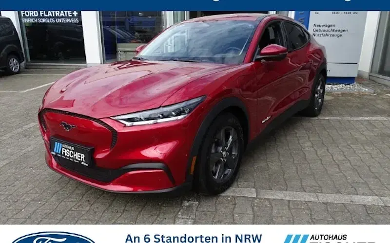 Gebraucht Ford Mustang Mach-E Extended Range 216 kW (294 PS) 2022 Rot SUV