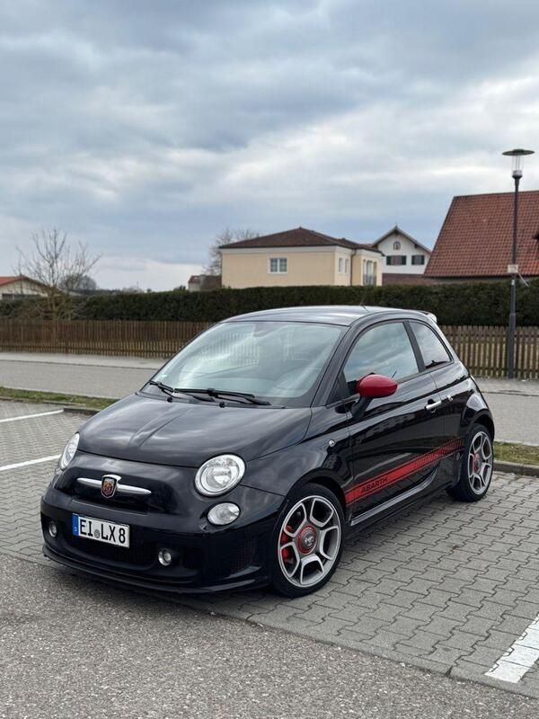 Schwarz Gebraucht 2009 Abarth 500 Kleinwagen | 6.490 € (Superpreis) - Bild 1/4