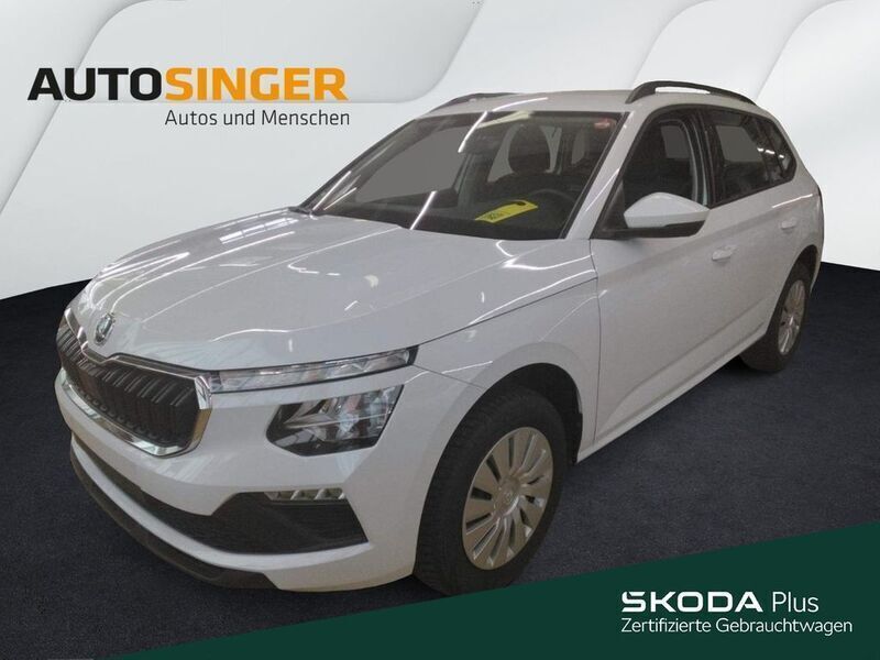 Moonweiss metallic Gebraucht 2024 Skoda Kamiq Essence SUV | 19.940 € (Guter Preis) - Bild 1/4