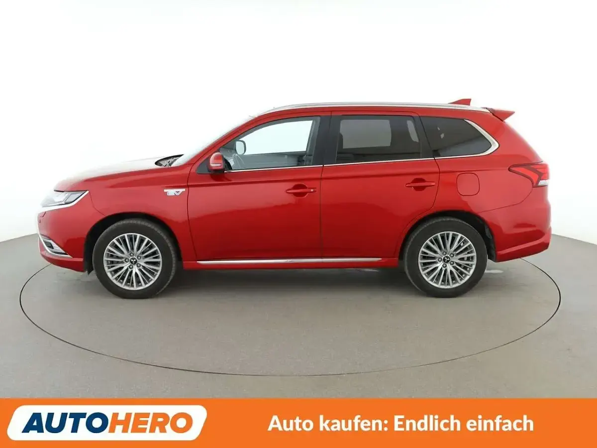 Gebraucht Mitsubishi Outlander P-HEV Top 224 PS (164 kW) 2019 Rot SUV
