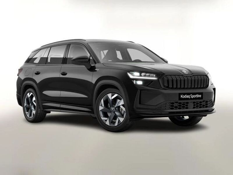 Schwarz Neu 2025 Skoda Kodiaq SportLine SUV | 46.558 € (Fairer Preis) - Bild 1/4