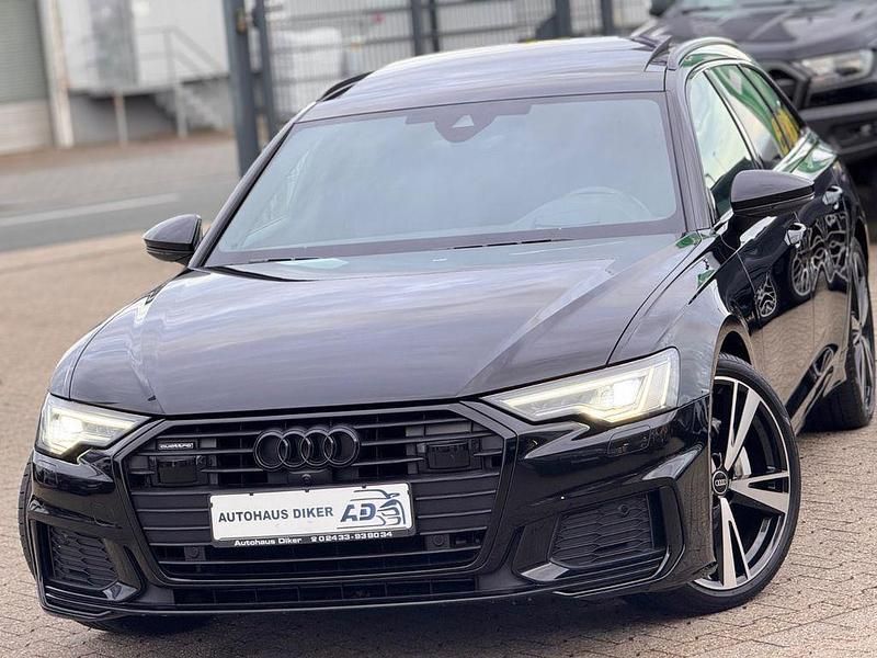 Mythosschwarz Gebraucht 2022 Audi A6 S-Line Kombi | 39.500 € (Teuer) - Bild 1/4