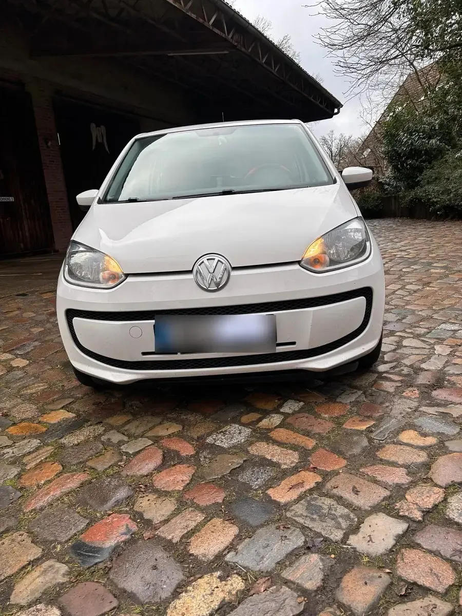 Gebraucht VW up! 60 PS (44 kW) 2014 Weiß Kleinwagen