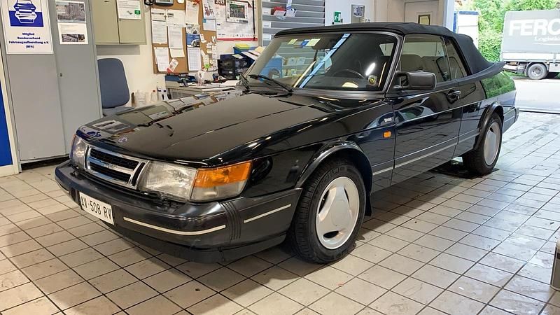 Gebraucht Saab 900 Cabriolet 140 PS (102 kW) 1993 Schwarz Cabrio