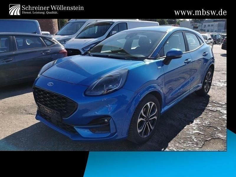 Blau blau Gebraucht 2023 Ford Puma ST-Line SUV | 14.890 € (Guter Preis) - Bild 1/4