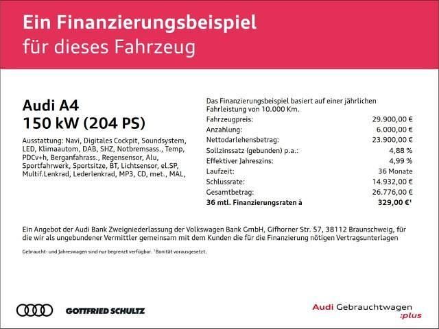 Gebraucht Audi A4 S-Line 204 PS (150 kW) 2023 Grau Kombi