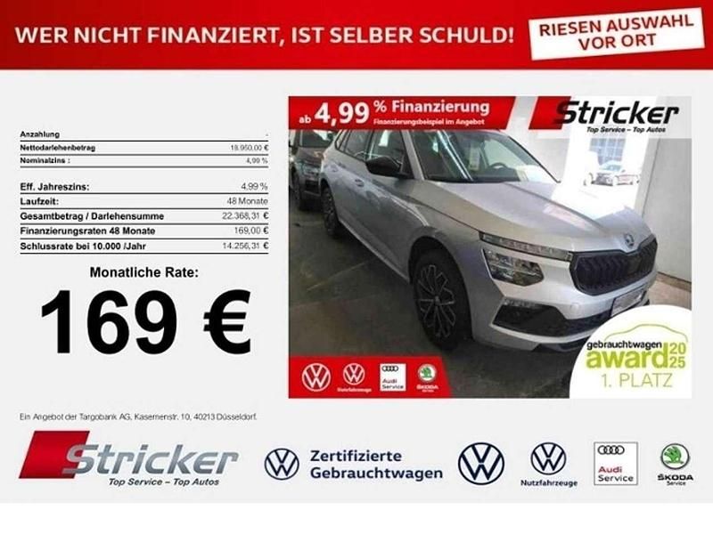 Silber Gebraucht 2024 Skoda Kamiq Selection SUV | 18.939 € (Fairer Preis) - Bild 1/3