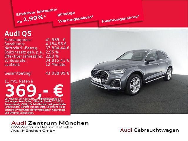 Daytonagrau perleffekt Gebraucht 2022 Audi Q5 Ambiente SUV | 41.989 € (Fairer Preis) - Bild 1/2