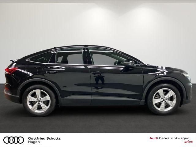 Gebraucht Audi Q4 Sportback e-tron S-Line 125 kW (170 PS) 2022 Schwarz SUV