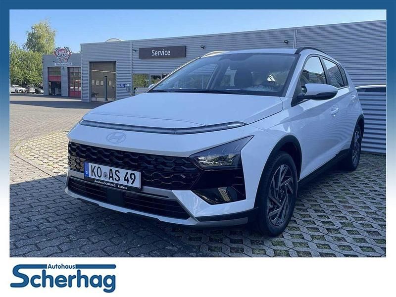 Weiß (atlas white) Gebraucht 2025 Hyundai Bayon Comfort SUV | 24.390 € (Etwas zu teuer) - Bild 1/4