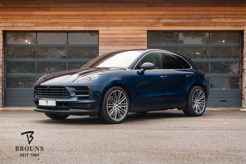 Nachtblau Gebraucht 2019 Porsche Macan S Chrono SUV | 36.950 € (Superpreis) - Bild 1/4