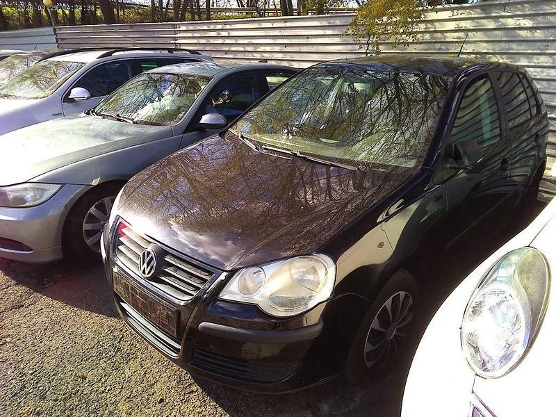 Gebraucht VW Polo Trendline 75 PS (55 kW) 2008 Schwarz Kleinwagen