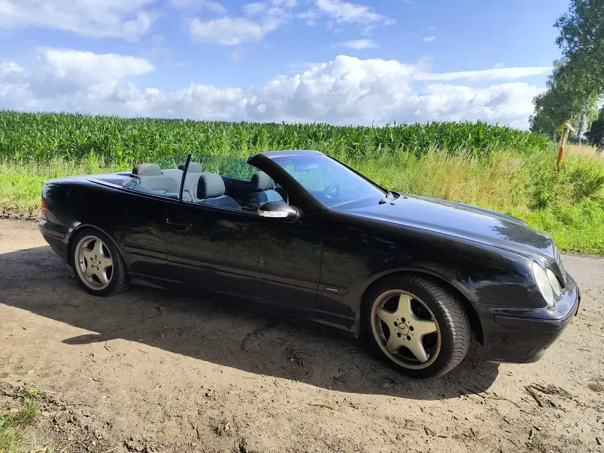 Gebraucht Mercedes CLK200 AMG 136 PS (100 kW) 2000 Schwarz Cabrio