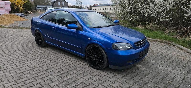 Gebraucht Opel Astra 125 PS (91 kW) 2002 Blau Coupé