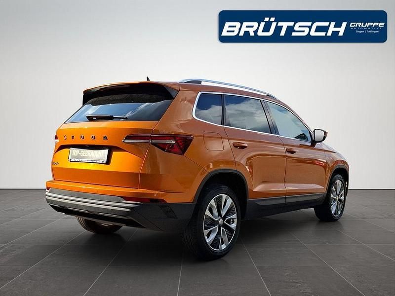 Gebraucht Skoda Karoq Style 150 PS (110 kW) 2022 Orange SUV