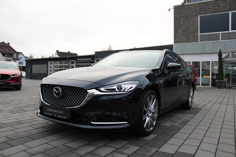 Schwarz Gebraucht 2024 Mazda 6 Takumi-Line Kombi | 31.990 € (Fairer Preis) - Bild 1/4