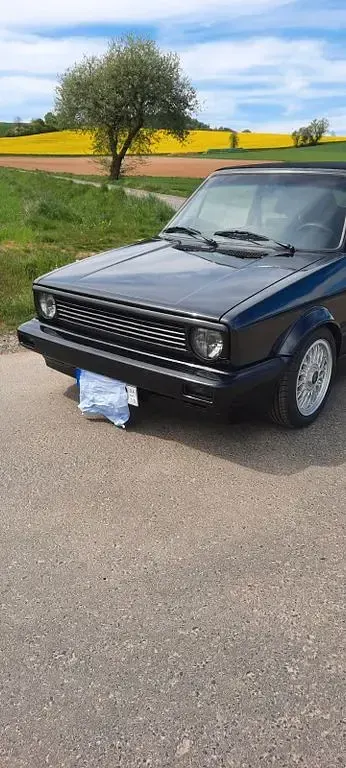 Gebraucht VW Golf Cabriolet Sportline 98 PS (72 kW) 1991 Schwarz Cabrio