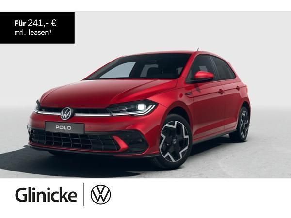 Rot (kings red metallic) Neu 2025 VW Polo R-line Limousine | 29.865 € (Teuer) - Bild 1/2