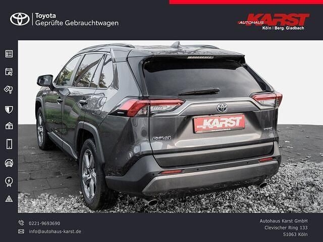 Gebraucht Toyota RAV4 Hybrid Plus 218 PS (160 kW) 2018 Marlingrau metallic SUV