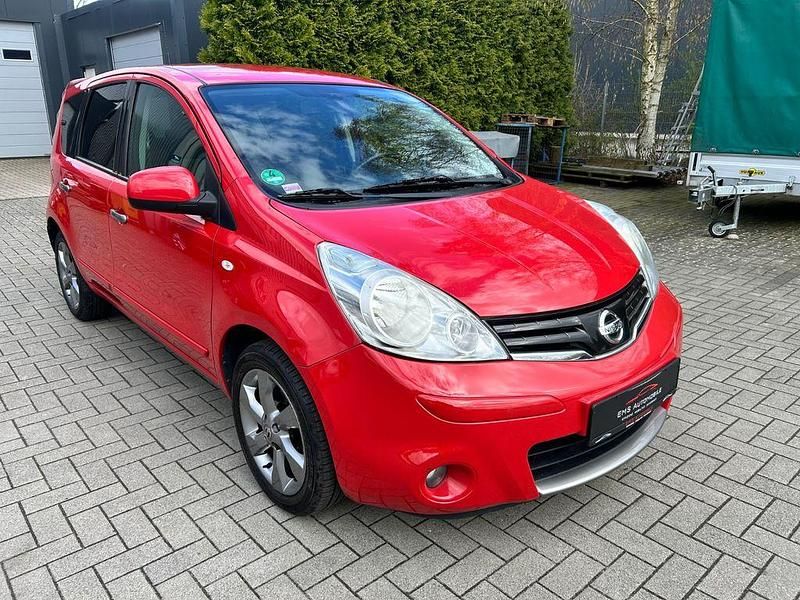 Gebraucht Nissan Note I-Way 88 PS (64 kW) 2011 Rot Kleinwagen