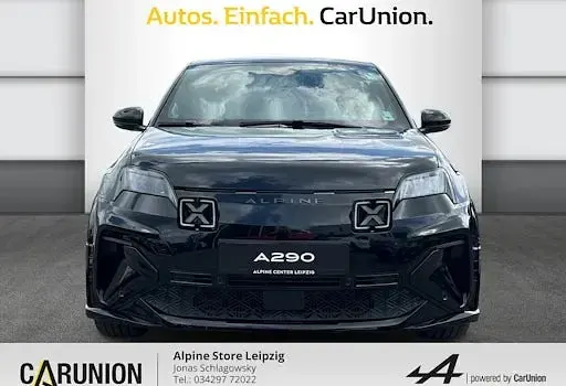 Neu Alpine A290 160 kW (218 PS) 2026 Black pearlschwarz metallic Kleinwagen