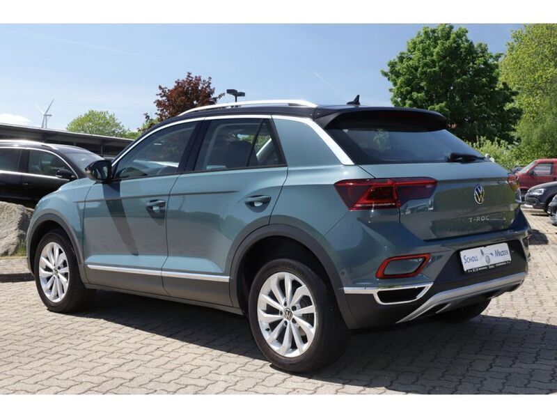 Gebraucht VW T-Roc Style 150 PS (110 kW) 2022 Petroleum blue deep black perleffekt (metallic) SUV