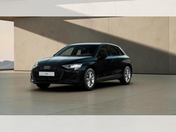 Schwarz (brillantschwarz) Neu 2024 Audi A3 Sportback Ambiente Limousine | 29.390 € (Superpreis) - Bild 1/4