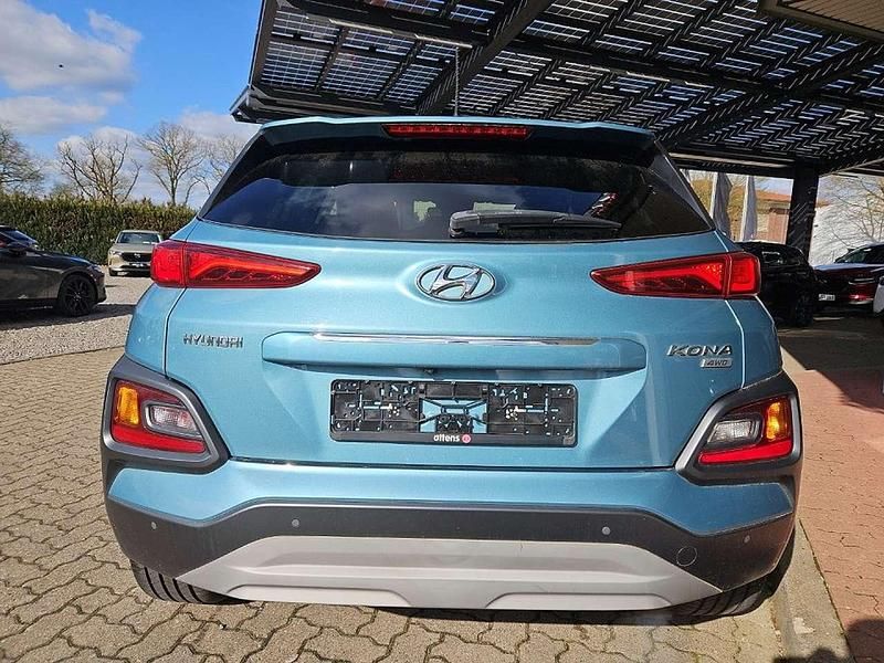 Gebraucht Hyundai Kona Premium 177 PS (130 kW) 2018 Ceramic blue SUV