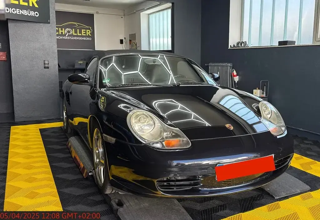 Gebraucht Porsche Boxster 228 PS (167 kW) 2003 Schwarz Cabrio