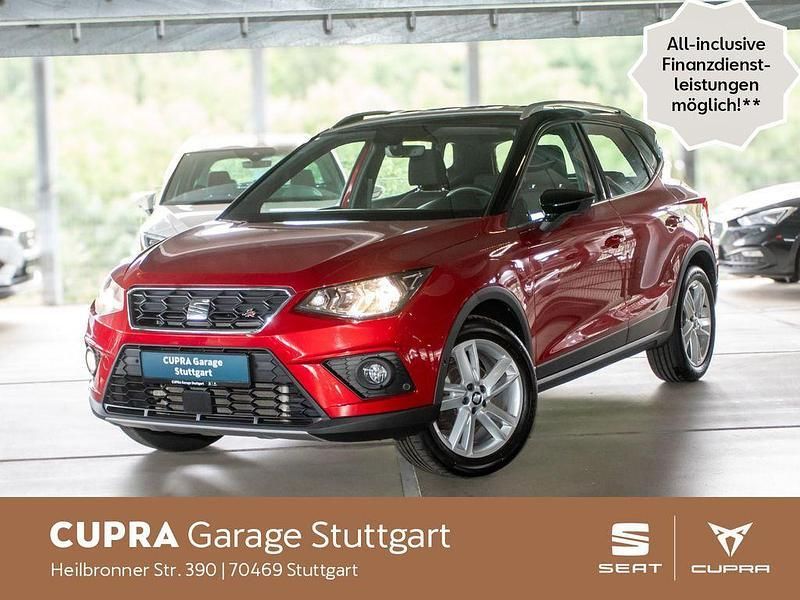 Desire rot / midnight schwarz Gebraucht 2021 Seat Arona SUV | 15.929 € (Guter Preis) - Bild 1/4