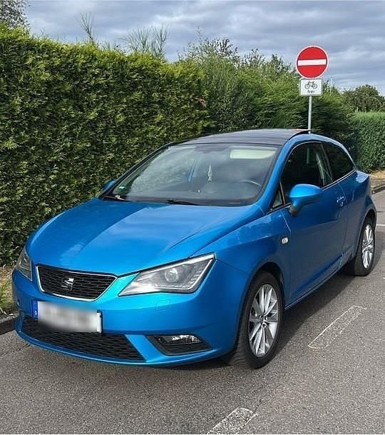 Blau Gebraucht 2016 Seat Ibiza Kleinwagen | 3.799 € (Superpreis) - Bild 1/4