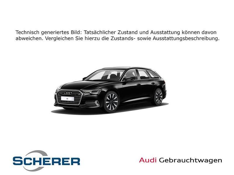 Mythosschwarz metallic (metallic) Gebraucht 2021 Audi A6 Sport Kombi | 32.450 € (Superpreis) - Bild 1/4