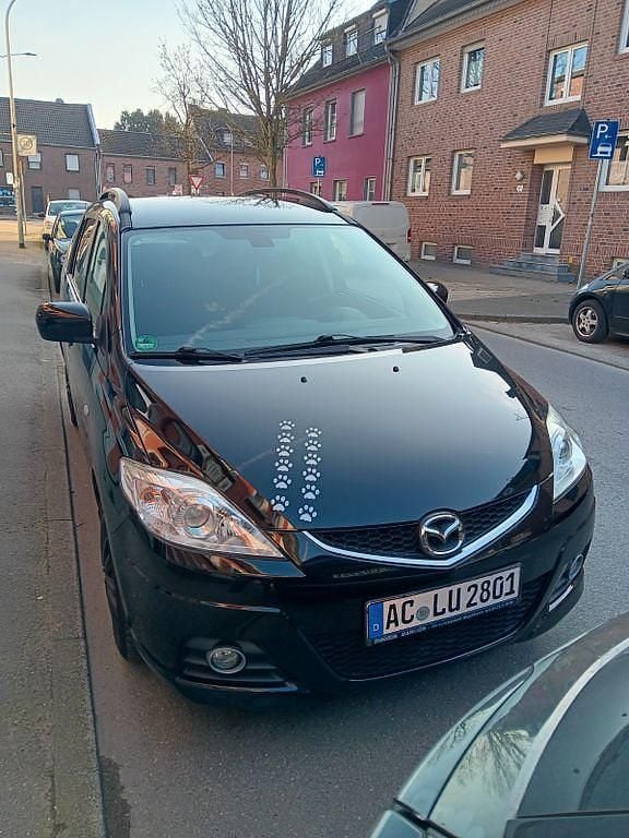 Gebraucht Mazda 5 Active 116 PS (85 kW) 2010 Schwarz Van / Kleinbus